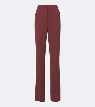 Max Mara Elegante cady straight pants