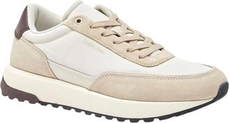 Calvin Klein Schoenen, Heren, Bruin, 45 EU, Leer, Low Top Lace Up Repr