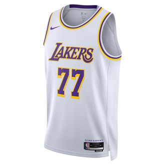 Nike Los Angeles Lakers Association Edition Nike Mens Dri-FIT NBA Swingman Jersey in White | DN2081-107