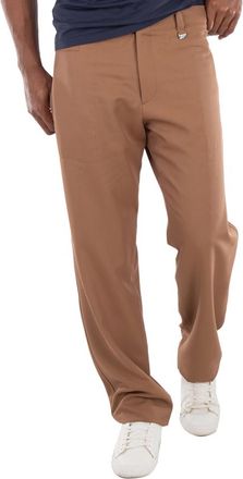 Fendi Straight-Leg High Waisted Pants, Brand Size 50 (US Size 34)