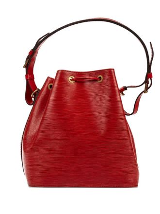 Louis Vuitton Petit No&eacute; bucket bag - Red