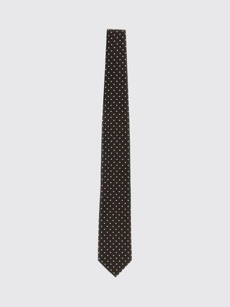 Tom Ford Pure Mulberry Silk Tie with Polka Dot Pattern