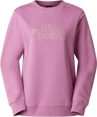 The North Face Drew Peak Light Crew Pullover f&uuml;r Damen | rosa