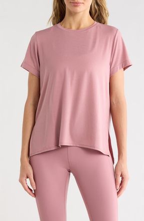 Zella Key Element Activewear T-Shirt in Pink Nostalgia at Nordstrom Rack, Size X-Small