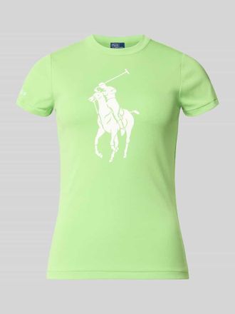 Polo Ralph Lauren Slim Fit T-Shirt aus Baumwoll-Mix in Gruen, Gr&ouml;&szlig;e XXL