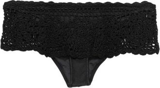 Frankies Bikinis Shelly Crochet-knit Bikini Bottoms