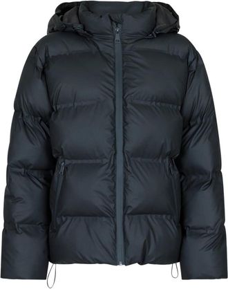 Neo Noir Antraciet Puffer Jas - Dames - Winterjassen - Blauw - XS - Jassen