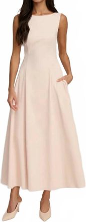 Favorite Daughter The Catherine Maxi Dress In Pale Pink
