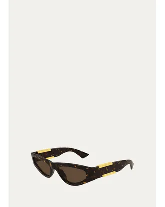 Bottega Veneta BV1407S 53MM Cat-Eye Sunglasses
