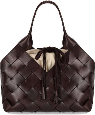 Dragon Diffusion BORSA A SPALLA CASTELLO MARRONE DRAGON DIFFUSION