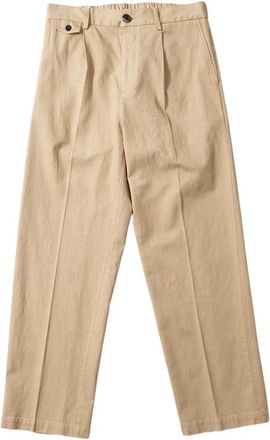 Edmmond Studios Summer j Straight Broeken - Heren - Straight fit broeken - Beige - XL - Broeken