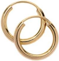 Made by Mary 14k Mini Live In Hoop Earrings in 14K Solid Gold at Nordstrom