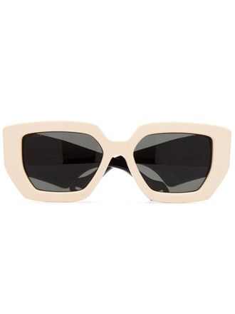 Gucci square-frame sunglasses - Neutrals