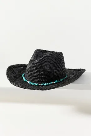 Wyeth Nyc Sporty Raffia Rancher Hat
