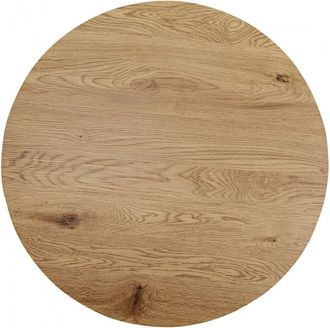 Kare Design Tablero de mesa schickeria aspecto roble &oslash;80cm