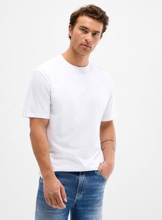 Le 31 Mens 100% organic cotton T-shirt Longline fit