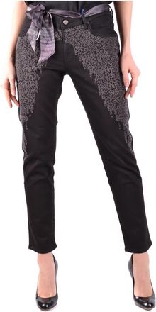 Jacob Cohen Slim-fit broek - Dames - Slim Fit Broeken - Zwart - W27 - Katoen - Broeken