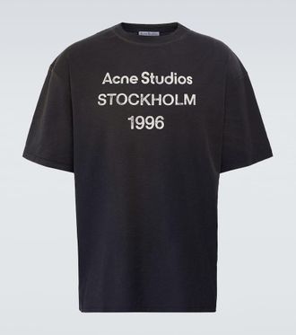 Acne Studios リブニット オールインワン イエロー XS 新品 Acne Studios - ロゴセーター - トープブラウン