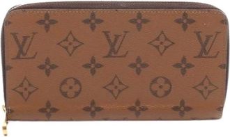 Louis Vuitton Pre-owned Wallets, female, Brown, Size: ONE SIZE Pre-owned Zippy Wallet Monogram Reverse