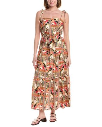 Julia Jordan Printed Airwash Maxi Dress