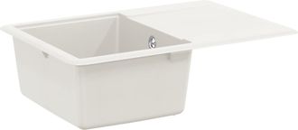 vidaXL Lavabo 80% Cuarzo Y 20% Resina 670 X 460 Mm Vidaxl