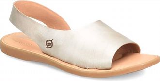 Born Womens Inlet Sandal In Light Gold Metallic