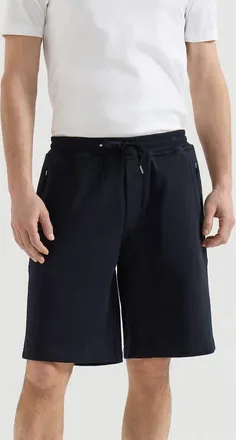 Brunello Cucinelli Techno cotton French terry Bermuda shorts in Black at Nordstrom, Size Xxx-Large