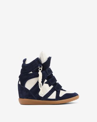 Isabel Marant Baskets Bekett Ring - Femme - Marine-&eacute;cru - Taille 36 - Isabel Marant