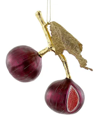 Cody Foster & Co. Cultivated Fig Gold Leaf Ornament