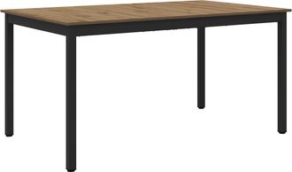 vidaXL Mesas De Comedor 150 X 90 X 75 Cm Madera De Ingenier&iacute;a Vidaxl