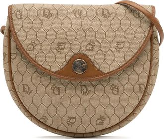 Dior Pre-owned Cross Body Bags, female, Brown, Size: ONE SIZE Pre-owned Saddle Bag
