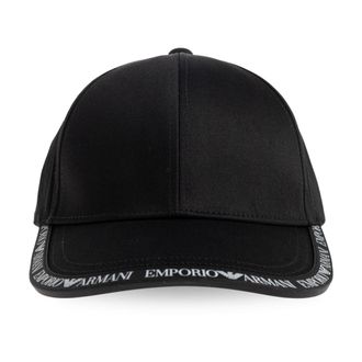 Emporio Armani Caps, female, Black, Size: ONE SIZE Baseball Cap