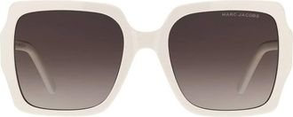 Marc Jacobs Gradient Brown Grey Square Ladies Sunglasses MARC 731/S SZJ 55