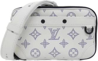 Louis Vuitton Pre-owned Cross Body Bags, female, White, Size: ONE SIZE Pre-owned Leather louis-vuitton-bags