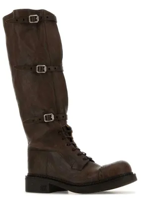 Miu Miu Boots - Brown