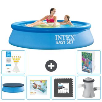 Intex Piscina Easy Set Redonda - 244x61 Cm - 7-piezas S49