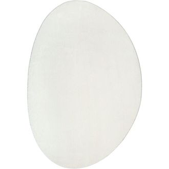 vidaXL Rug Folding HUARTE Cream 140 x 200 cm Polyester vidaXL