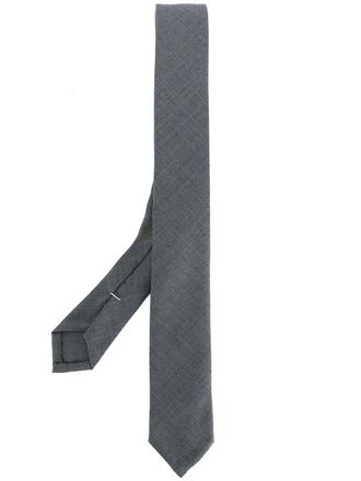 Thom Browne Super 120s Twill tie - Grey