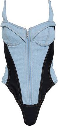 MUGLER CAMISETAS Y TOPS - Bodies en YOOX.COM