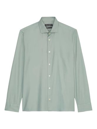 Marc O'Polo long-sleeves button-up shirt - men - Cotton - S - Green