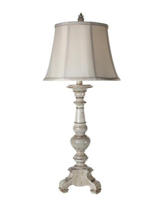 StyleCraft Yorktown White Finish Table Lamp