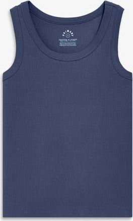 primary Adult Rib Tank in Sunwashed Navy at Nordstrom, Size Xx-Large