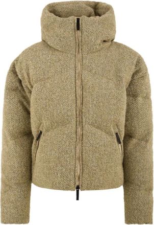Afterlabel Sarajevo L108 Jacket - Dames - Winterjassen - Beige - M - Katoen - Jassen