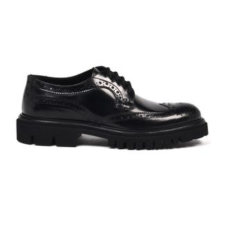 Baldinini Derby Schoen - Heren - Schoenen - Zwart - Maat: 46 EU Leer