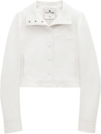 Courr&egrave;ges R&eacute;edition Vinyl Jacket - Dames - Jassen - Wit - Maat: XS Vinyl