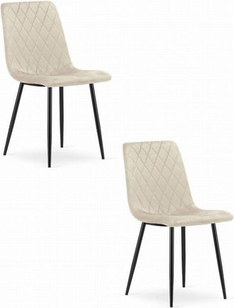 OEM Silla Turin - Terciopelo Beige X 2