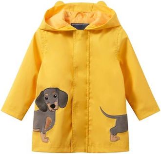 Andy & Evan Hooded Rain Coat in Yellow at Nordstrom, Size 18-24M