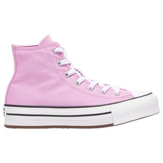 Converse Girls Chuck Taylor All Star Eva Lift - Girls Grade School Basketball Shoes Pink/White Size 4.0