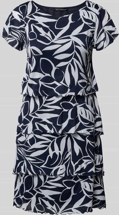 Betty Barclay Minikleid im Stufen-Look in Marine, Gr&ouml;&szlig;e 48