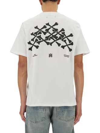 Amiri Bones Stacked Print T-shirt